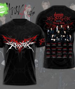 Stray Kids 3D T-Shirt – K-pop Group Graphic Tee