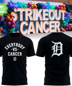 Strike Out Cancer Black T-shirt