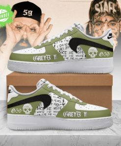 Suicideboys Grey Day 2025 G59 Custom Air Force Shoes – Rap Tour Exclusive