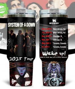 System Of A Down 2025 Tour Stanley Tumbler