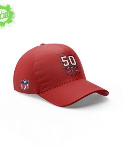 Tampa Bay Buccaneers Celebrate the legacy of 50 Seasons Hoodie 2025 Red