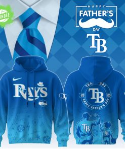 Tampa Bay Rays 2025 Father’s Day Hoodie – MLB Special Edition Hoodie