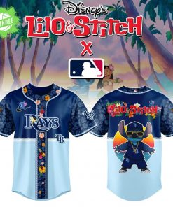 Tampa Bay Rays MLB x Lilo & Stitch Jersey