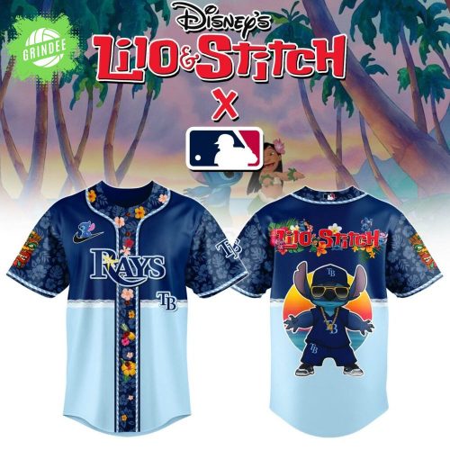 Tampa Bay Rays MLB x Lilo & Stitch Jersey