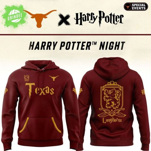 Texas Longhorns Harry Potter Hoodie – Hogwarts Inspired Fan Apparel