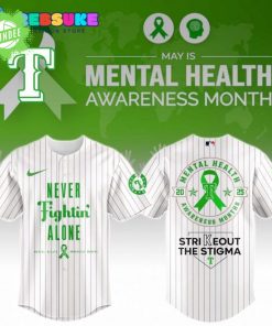 Texas Rangers 2025 Mental Health Awareness Jersey – MLB Limited Edition