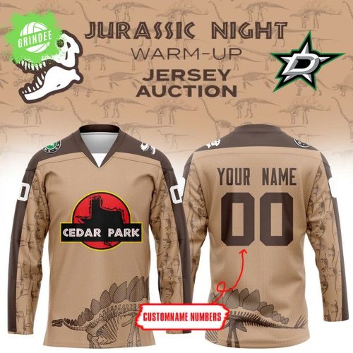 Texas Stars Jurassic Night Jersey – 2025 Special Dinosaur Theme