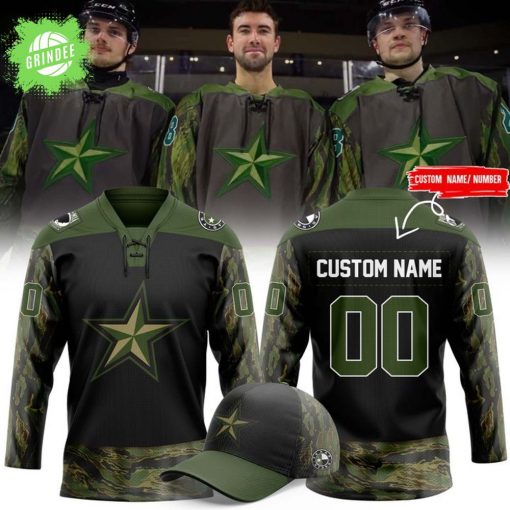 Texas Stars Military Appreciation Jersey 2025 – Limited Patriotic Edition
