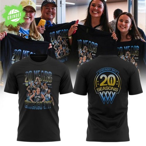 The Chicago Sky Special Edition 20 Years T-shirt