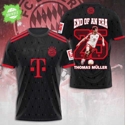 Thomas Müller End Of An Era 3D Graphic T-Shirt