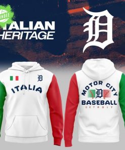 Tigers Italian Heritage Celebration Hoodie – Special Edition