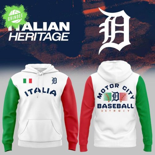Tigers Italian Heritage Celebration Hoodie – Special Edition