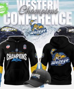 Toledo Walleye 2025 ECHL Western Conference Champions Hoodie