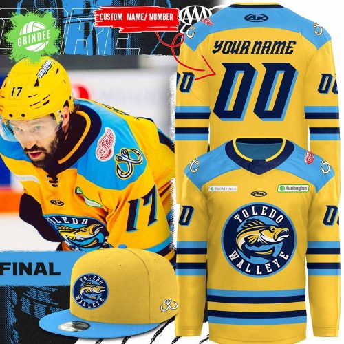 Toledo Walleye Jersey 2025 – Official Hockey Team Edition