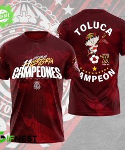 Toluca TFC 3D Tshirt