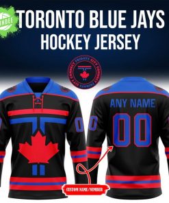 Toronto Blue Jays City Connect Hockey Style Jersey 2025
