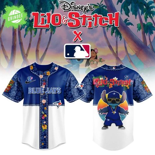 Toronto Blue Jays MLB x Lilo & Stitch Jersey