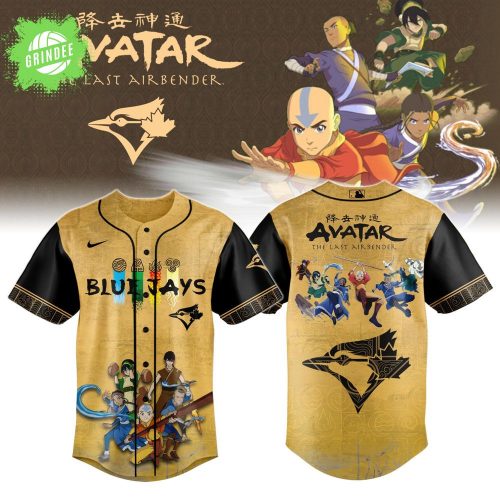 Toronto Blue Jays x Avatar The Last Airbender Jersey – Exclusive MLB Anime Design