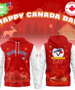 Toronto Blue Jays x Happy Canada Day 2025 Limited Edition Hoodie