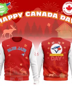Toronto Blue Jays x Happy Canada Day 2025 Limited Edition Sweatshirt