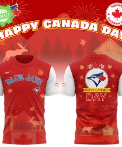 Toronto Blue Jays x Happy Canada Day 2025 Limited Edition Tshirt