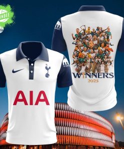 Tottenham Hotspur 2024–2025 UEFA Europa League Champion Polo – Soccer Fan Shirt