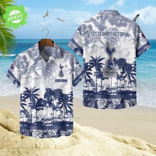 Tottenham Hotspur FC Hawaiian Style Tropical Shirt