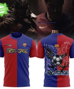 Travis Scott x Nike x FC Barcelona Black T-Shirt – Cactus Jack Soccer Collab