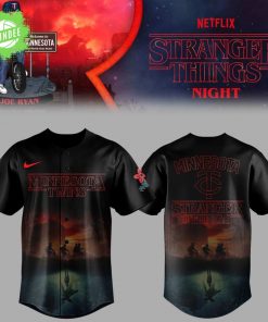 Twins Stranger Things Night Jersey
