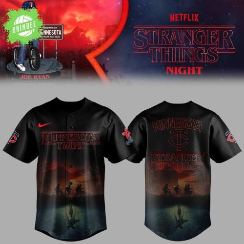 Twins Stranger Things Night Jersey