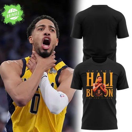 Tyrese Haliburton “Choke” Indiana Pacers T-Shirt 2025 – NBA Playoff Special Edition