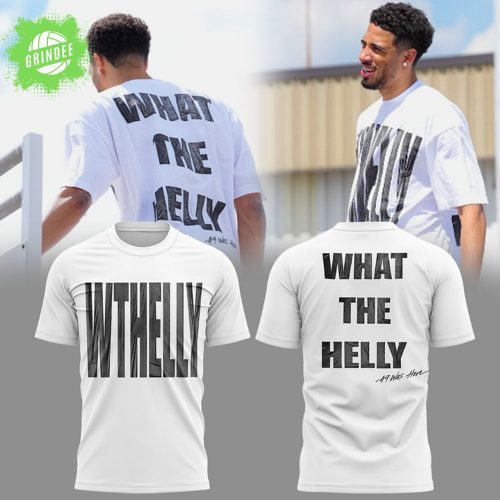 Tyrese Haliburton x Rob49 “WTHELLY” T-Shirt – NBA x Hip-Hop Collab Tee