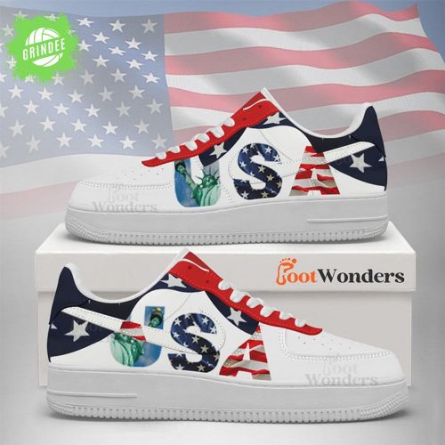 USA V1 – American Flag – Independence Day AF1 Shoes