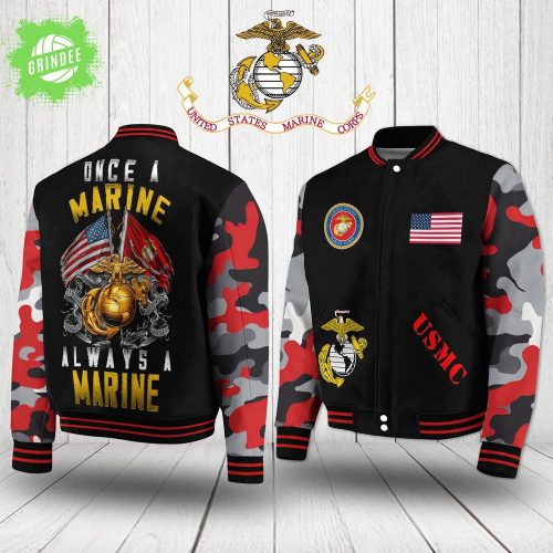 USM Baseball Jacket – Military Inspired Fashion