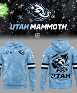 Utah Mammoth Blue Hoodie 2025 – New Uniform Fan Gear