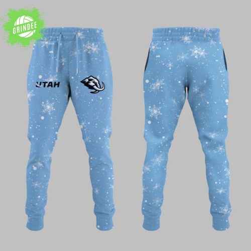Utah Mammoth Blue Hoodie 2025 – New Uniform Fan Gear