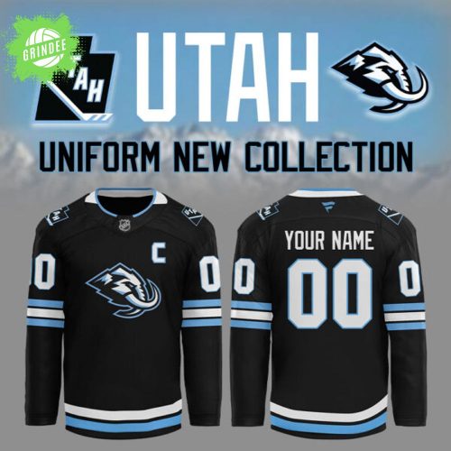 Utah New Home Jersey 2025 – Custom Mammoth Uniform Fan Edition