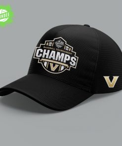 Vanderbilt Baseball x 2025 SEC BASEBALL TOURNAMENT CHAMPS TShirt