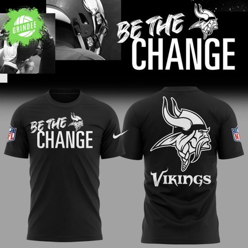 Viking ‘Be The Change’ 2025 Black Tshirt