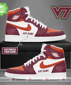 Virginia Tech 2025 Air Jordan 1 Shoes – Limited Edition Custom Design