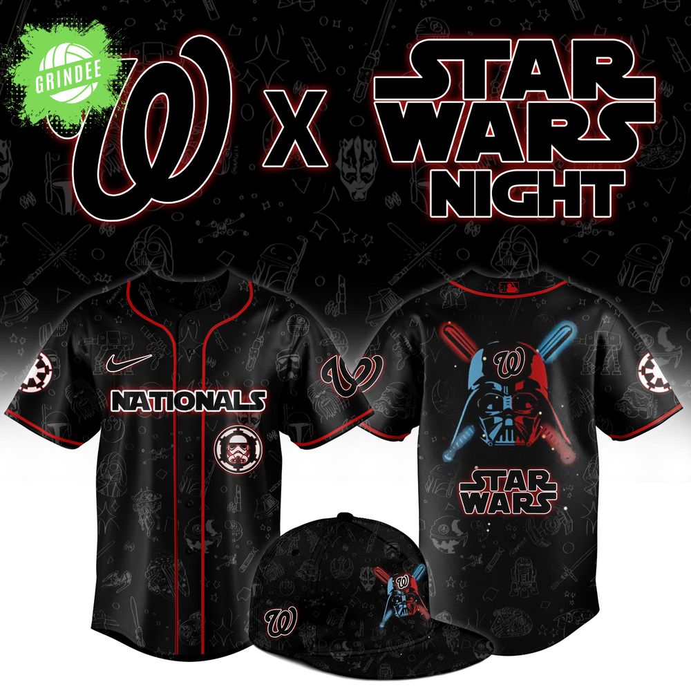 Washington Nationals 2025 Star Wars Night Limited Jersey Washington Nationals 2025 Star Wars Night Limited Jersey