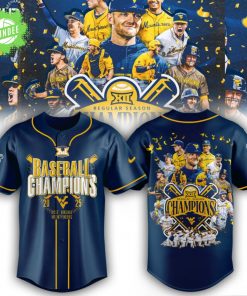 West Virginia Mountaineers Baseball Champions Jersey 2025 Season