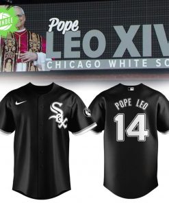 White Sox Pope Leo XIV Baseball Jersey – 2025 Faith Edition
