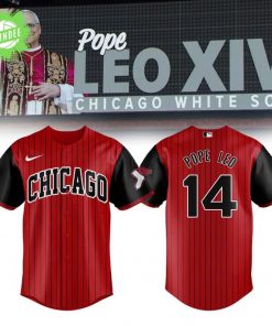 White Sox Pope Leo XIV Red Jersey – Religious Tribute Baseball Edition