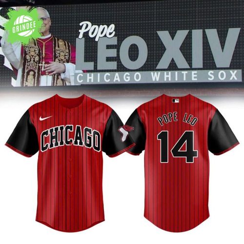 White Sox Pope Leo XIV Red Jersey – Religious Tribute Baseball Edition