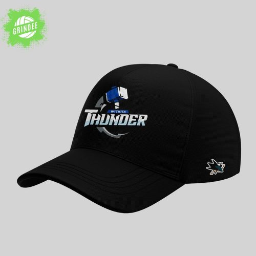 Wichita Thunder 2025 Black & White Hockey Jersey – Custom Fan Gear