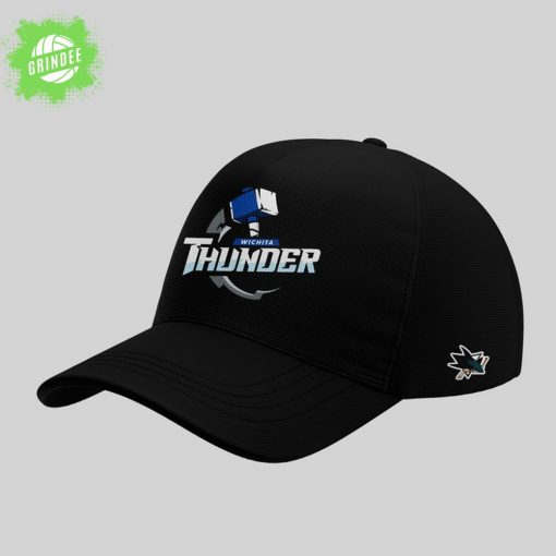 Wichita Thunder 2025 Black & White Hockey Jersey – Custom Fan Gear