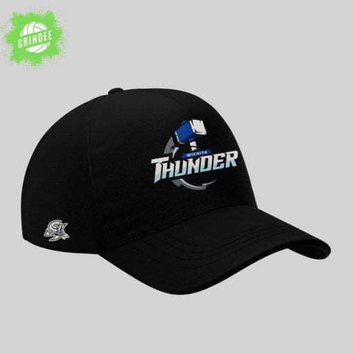 Wichita Thunder 2025 Black & White Hockey Jersey – Custom Fan Gear
