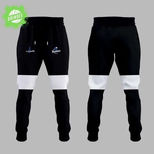 Wichita Thunder 2025 Black & White Hockey Jersey – Custom Fan Gear