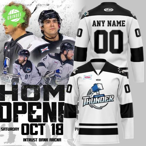 Wichita Thunder Hockey Jersey 2025 – Custom Name & Number Edition